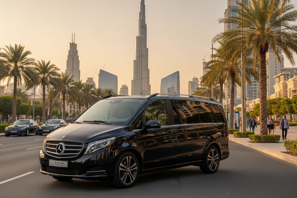 Mercedes-Benz  Van | Group Airport Transfer UAE