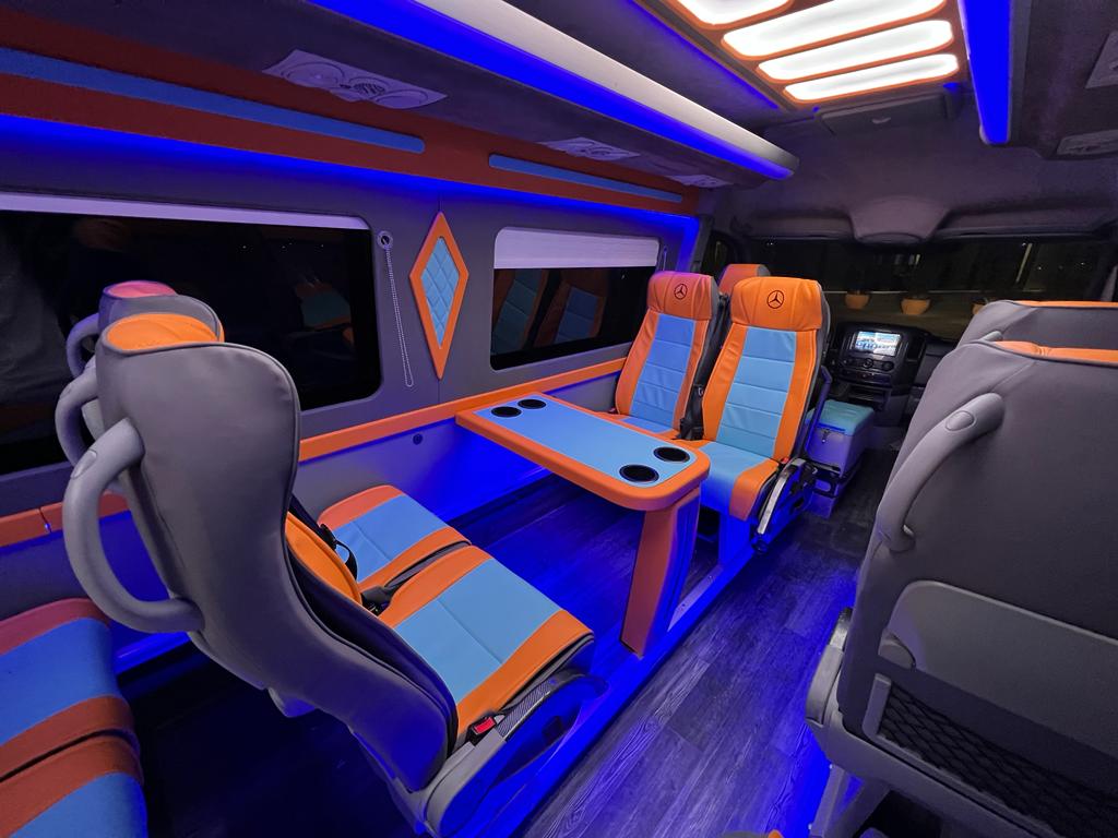 Mercedes Sprinter Airport Transfer & Luxury Van Dubai | Al Alali Tahir Tours