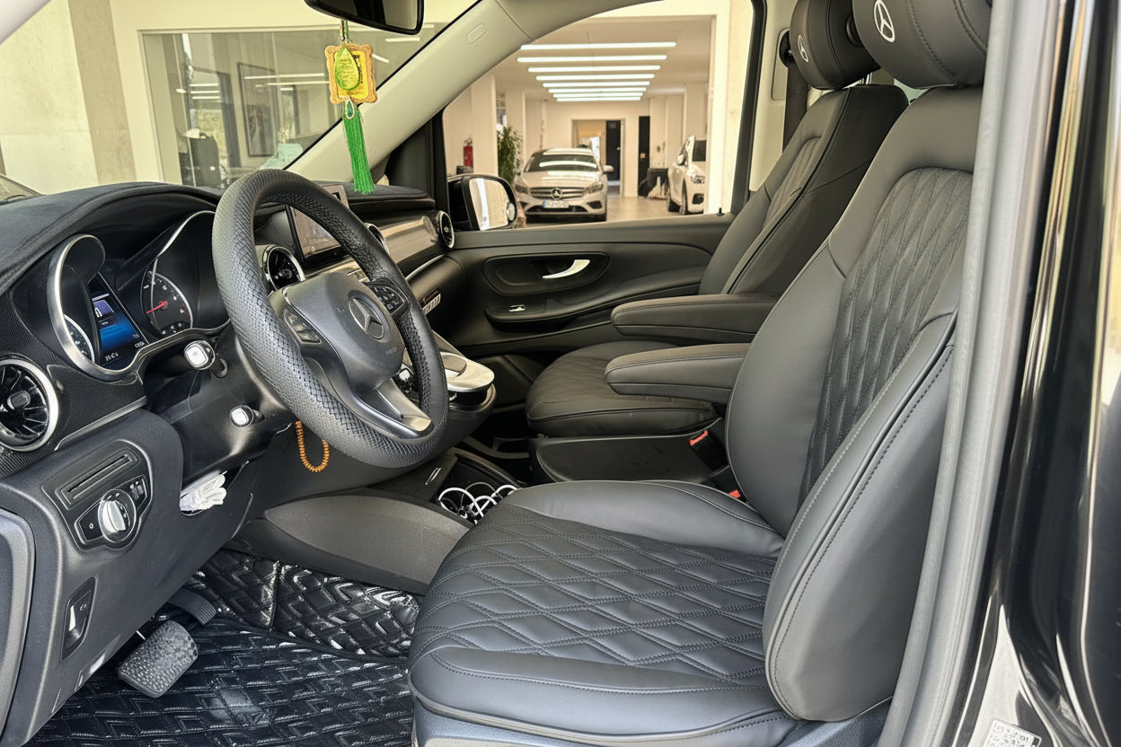 Mercedes V-Class Hire Dubai – Luxury Group Transport | Al Alali Tahir Tours