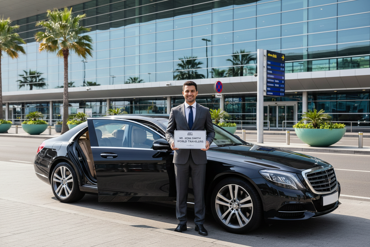 airport transfer with driver