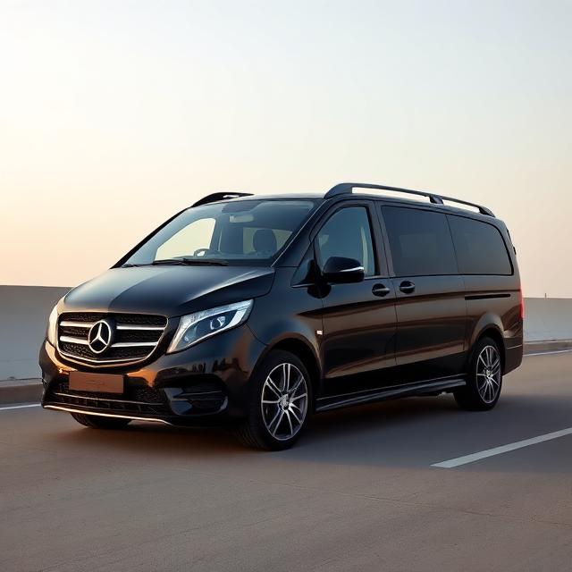 Mercedes V-Class Hire Dubai – Luxury Group Transport | Al Alali Tahir Tours