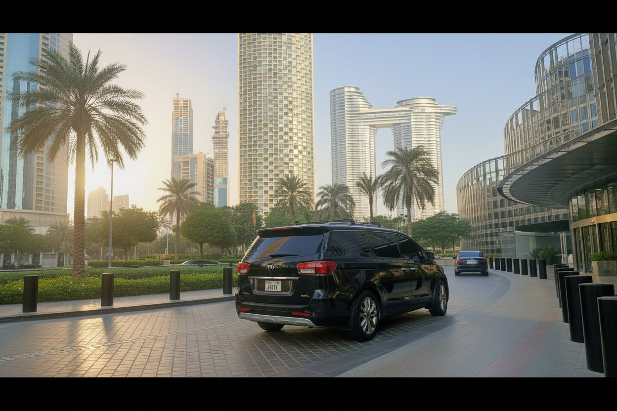 Kia Sedona Luxury MPV – Airport Transfer & City Tours Dubai